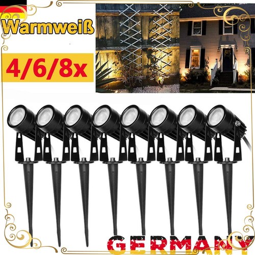 Gartenbeleuchtung 8er led - 4-8er,