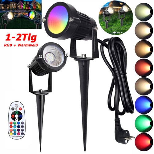Led gartenstrahler rgbw - led,