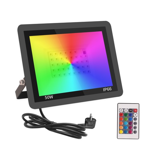 10x rgb led fluter - rgb, außen
