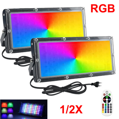 50w rgb led fluter außen - rgb,