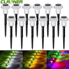 4-12x LED Solarleuchte Außen