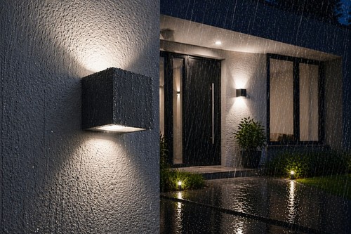 Led wandlampe außen - außen, down