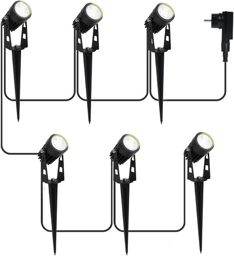 Led gartenstrahler 6er set - gartenstrahler,