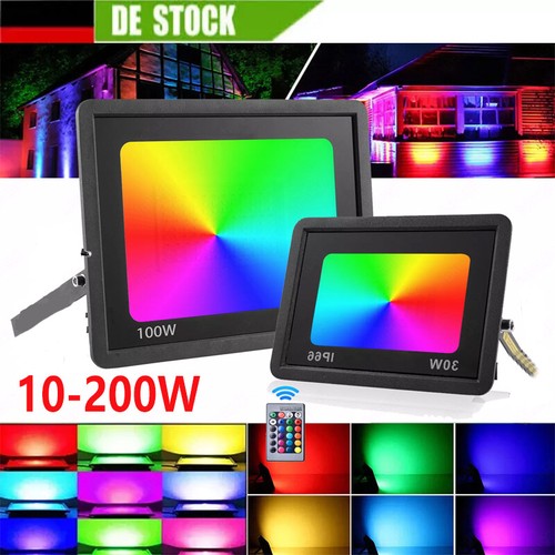 Rgb led fluter außen strahler - außen,