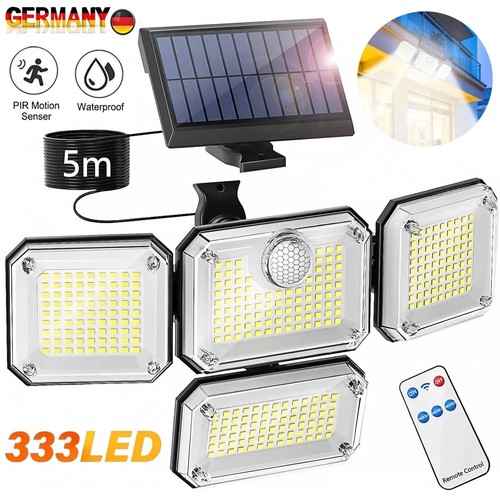 333 led solarleuchte - 333,
