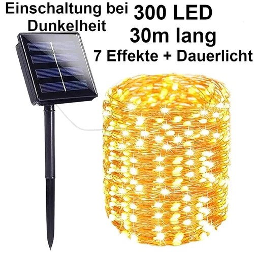 Solar lichterkette 30m mode - solar,