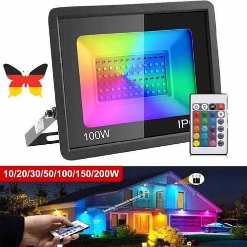 200w rgb led fluter - rgb, außen