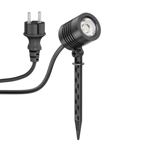 Kleiner led gartenstrahler mit - kleiner,