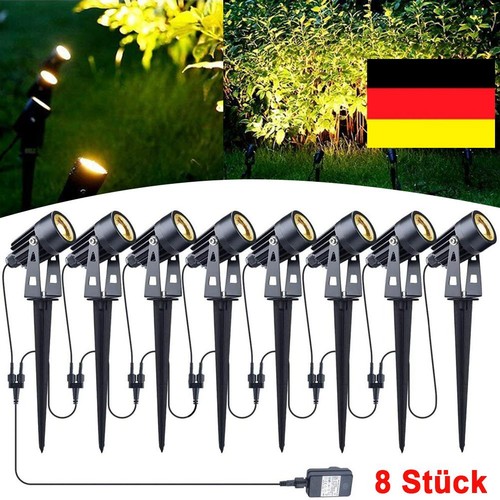 12er set gartenstrahler led - 6-12er,