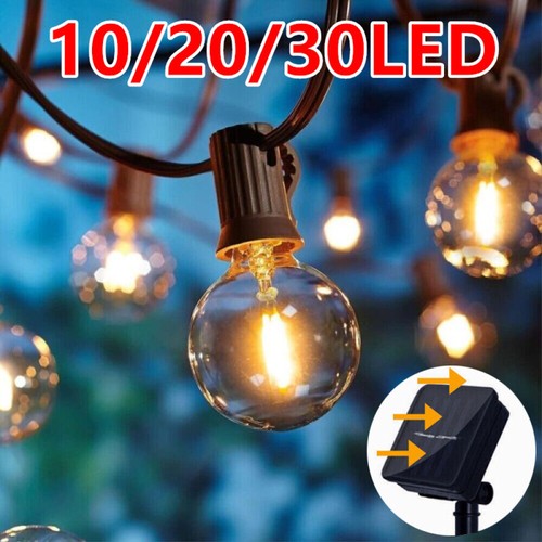Led solar lichterkette außen - lichterkette,