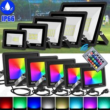 RGB LED Fluter mit Stecker