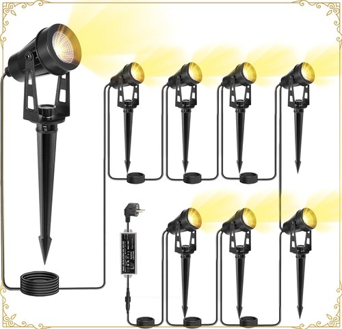 8led gartenstrahler - 4-8led,