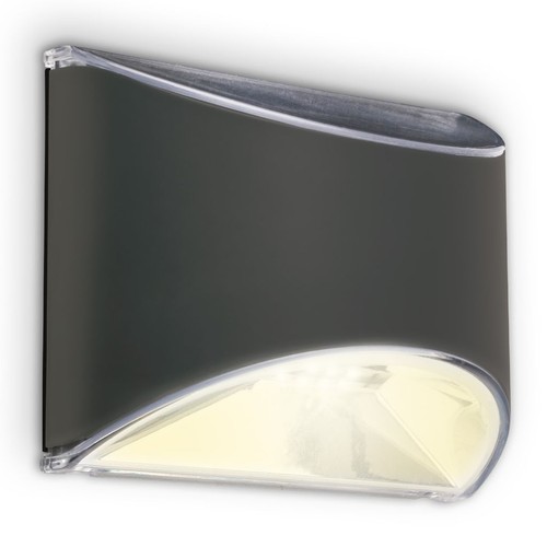 Solar led wandleuchte außen - solar,