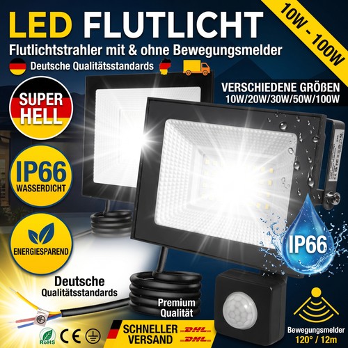 Led fluter strahler außen mit - strahler,